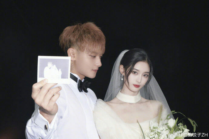 huang zitao xu yiyang wedding photos