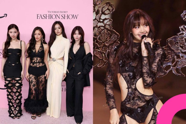 twice victorias secret show criticism vs lisa blackpink