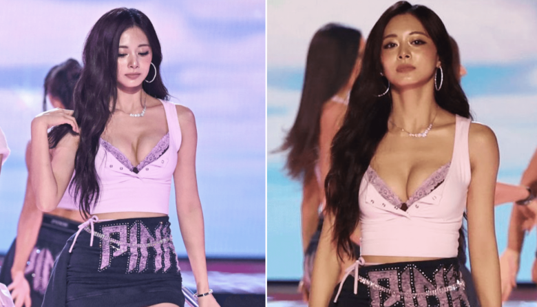 tzuyu victorias secret bra sellout