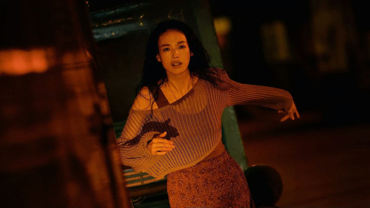 people-woman-running-night-darkness-intense-orange-lighting