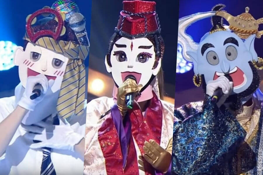 people-singing competition-King of Mask Singer-costume-mask-performance