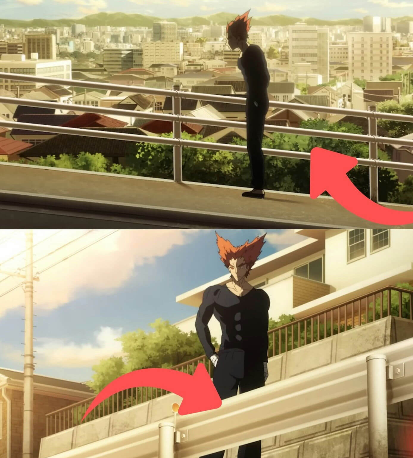 people-Garou-A-anime-A-cityscape-A-comparison