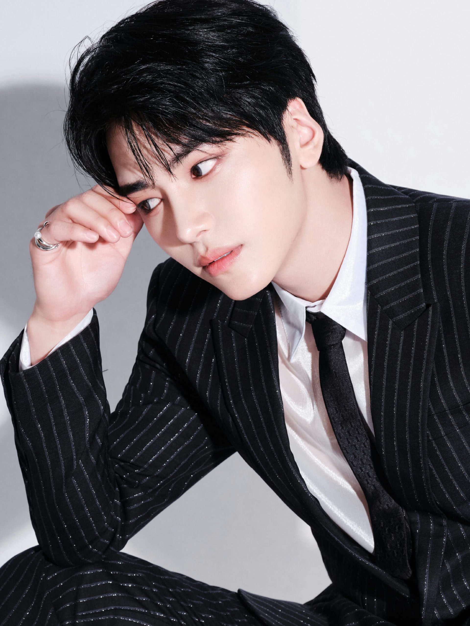people-man-suit-A-pinstripe-B-black-C-formal-wear