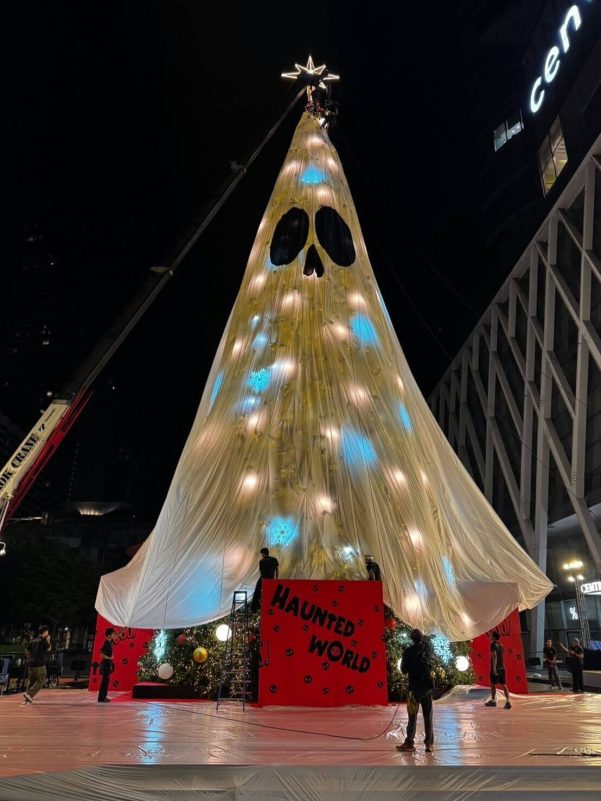 haunted christmas tree thailand