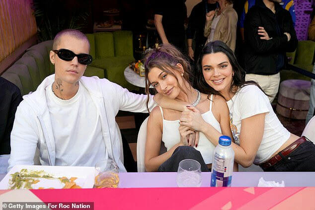 Justin Bieber Kendall Jenner concert