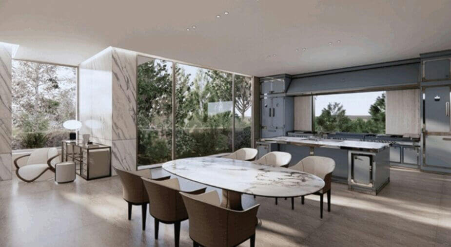Interior-A-modern-A-luxury-A-dining-area-A-kitchen