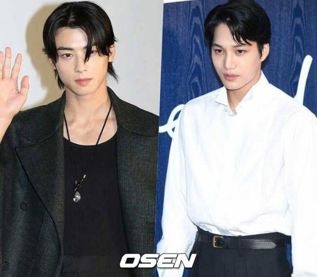 Kai Cha Eun‑woo sculpted good‑looks remark