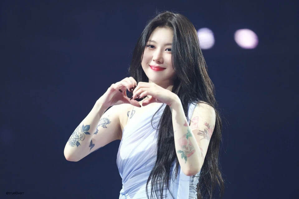 baek yerin revealing outfit controversy