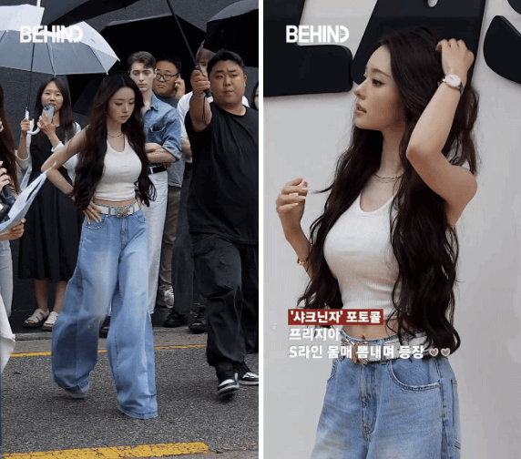 Freezia Song Ji-a event look