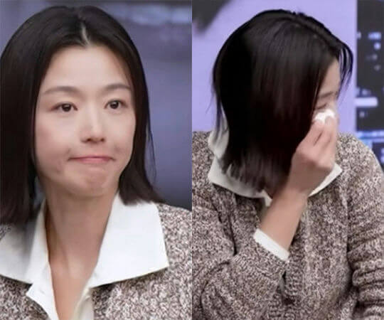 jun jihyun first web variety show tears