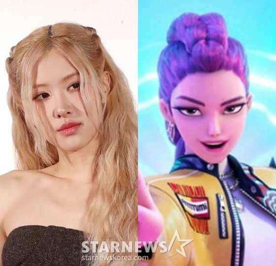 Rosé K-pop Demon Hunters Grammy nomination