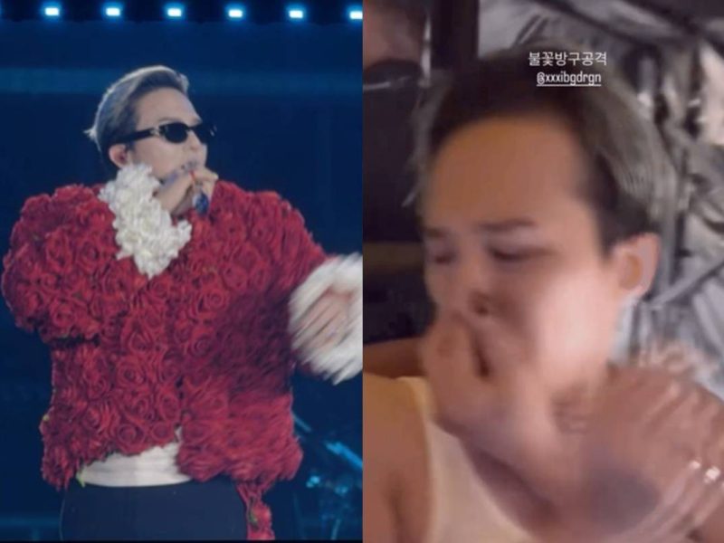 G-Dragon backstage clip