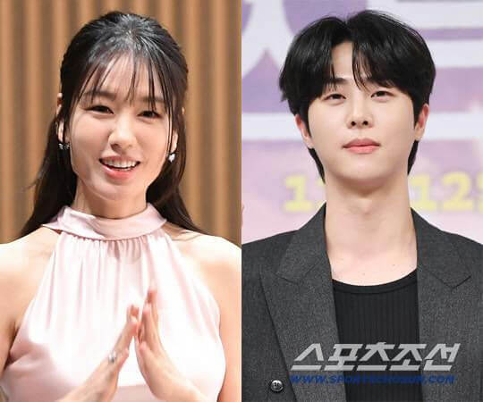 ahn eunjin love triangle running man