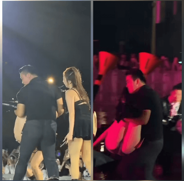 hyuna collapses macau stage bodyguard
