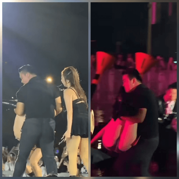 hyuna collapses macau stage bodyguard