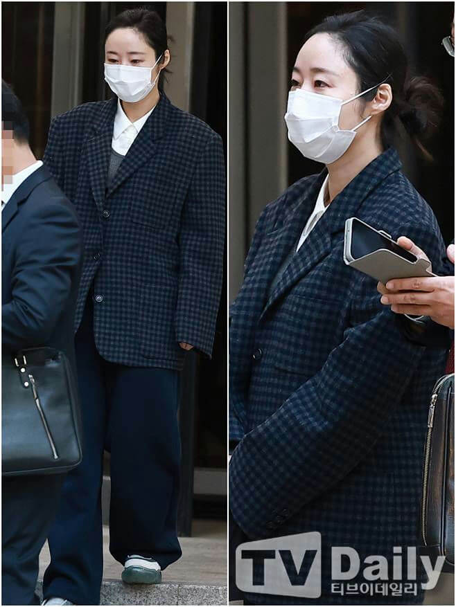 min hee jin verbal contract statement