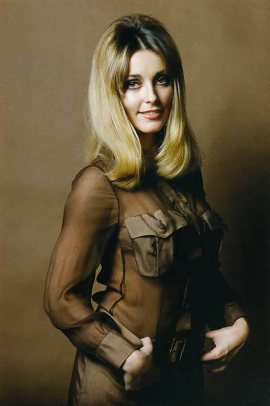 people-Sharon Tate-A-blond hair-A-sheer blouse-B-portrait-C-1960s style