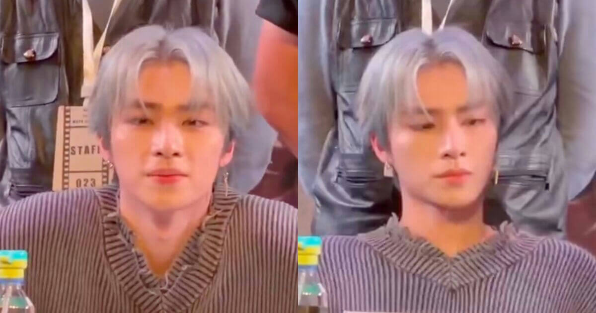 Xiaojun fansign emotional reaction