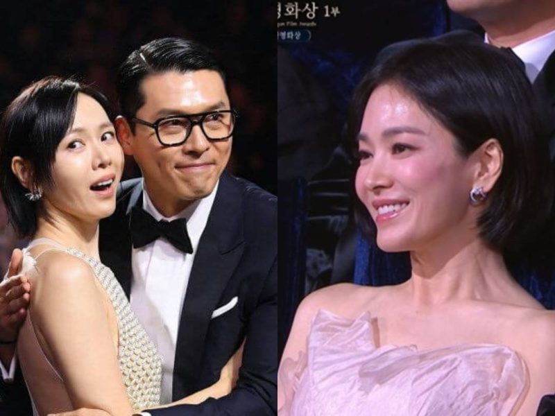 Song Hye‑kyo reaction Son Ye Jin Blue Dragon