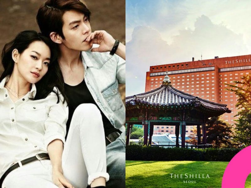 shin min ah kim woo bin wedding shilla