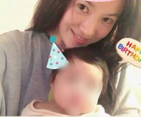 people-Woman-A-Baby-A-Birthday-celebration-A-Selfie