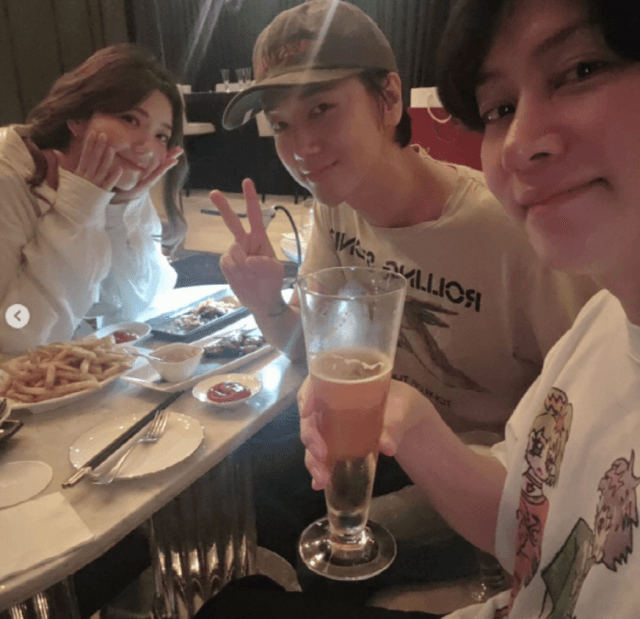 Kim Heechul Puff Kuo reunion