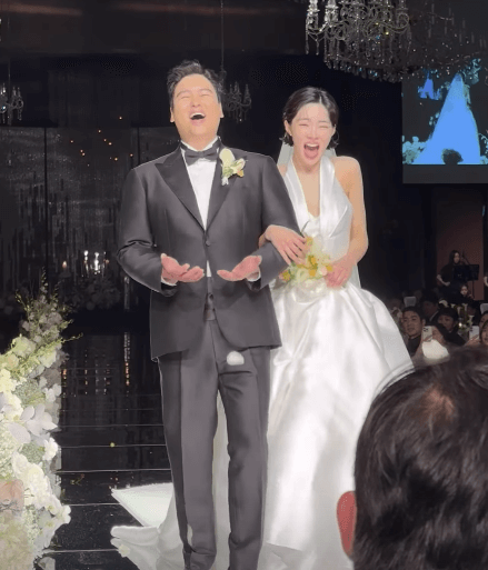 lee jangwoo jo hyewon wedding