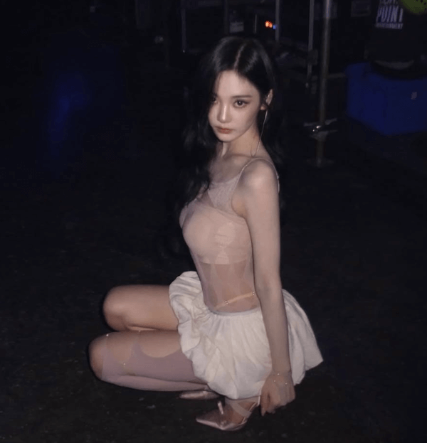 aespa ningning instagram outfit