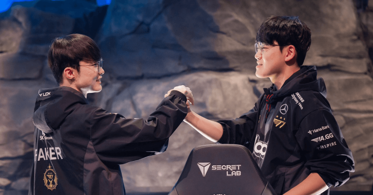faker on gumayusi
