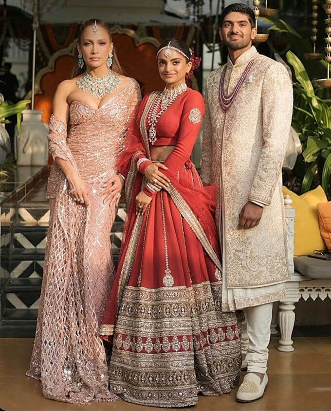 Jennifer Lopez Indian billionaire daughter wedding