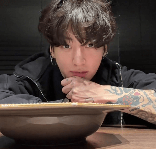 jungkook uni soy sauce pasta