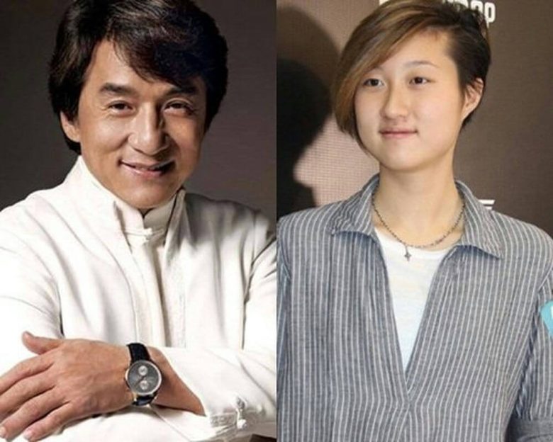 jackie chan daughter living alone