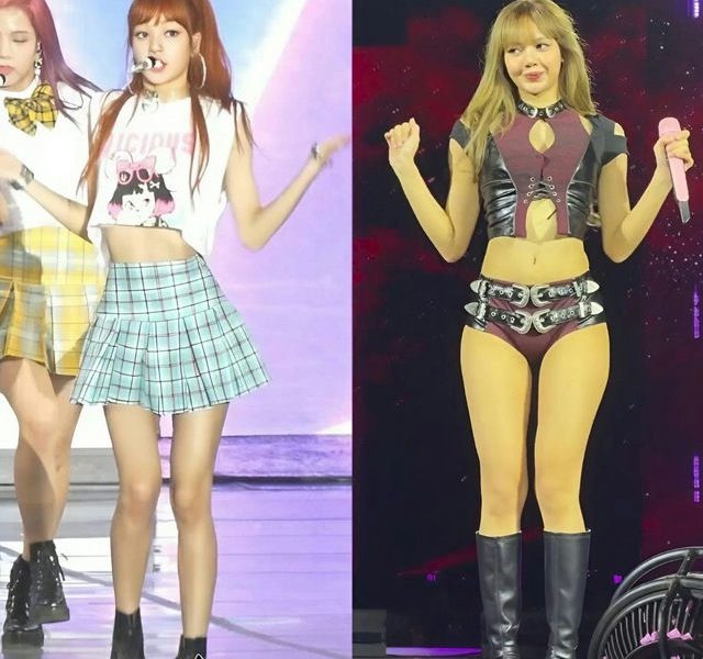 lisa body transformation blackpink