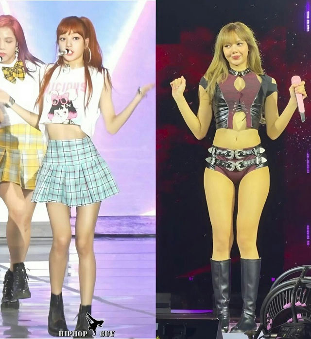 lisa body transformation blackpink