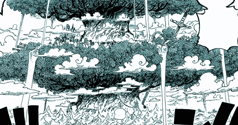manga-panel-A-sky-island-A-trees-A-waterfall
