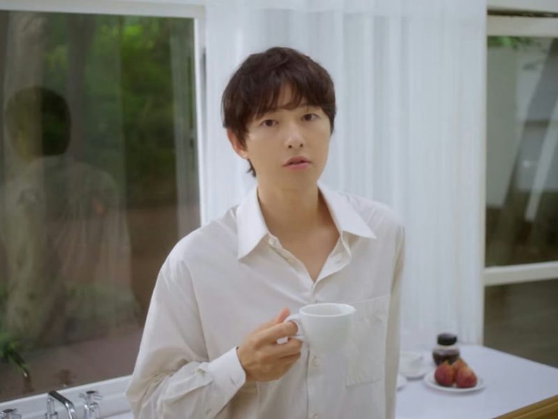 song joongki morning cappuccino