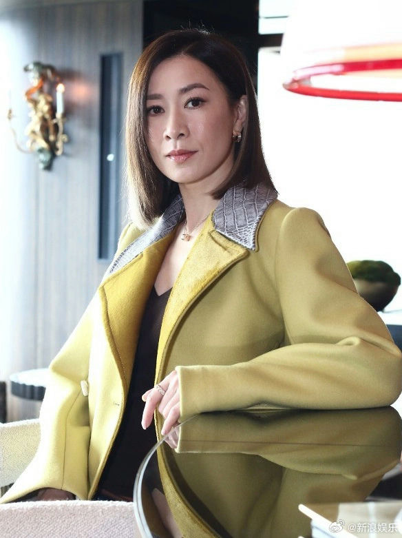 people-Woman-Asian-A-brown hair-A-yellow coat-A-crocodile collar-B-interview setting