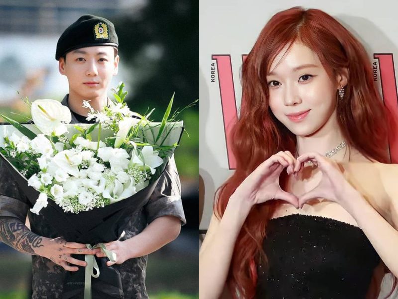 Winter aespa Jungkook dating rumors hint