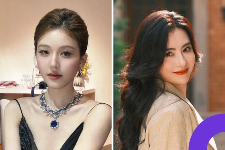 Zhao Lusi and Cecilia Cheung