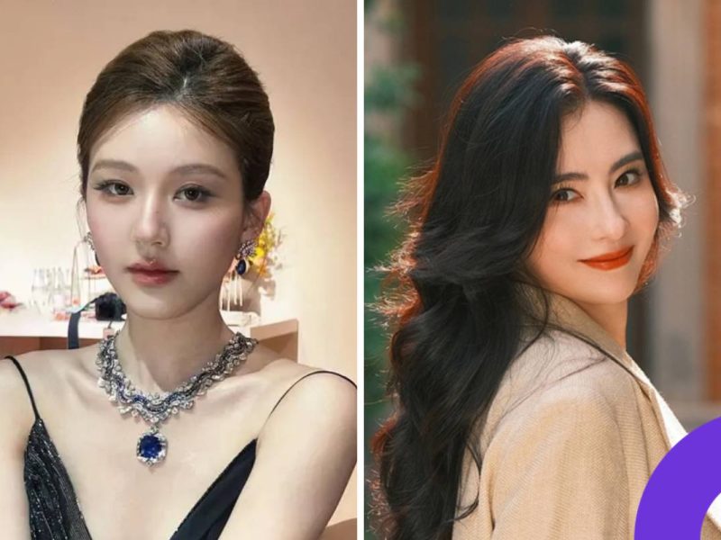 Zhao Lusi and Cecilia Cheung