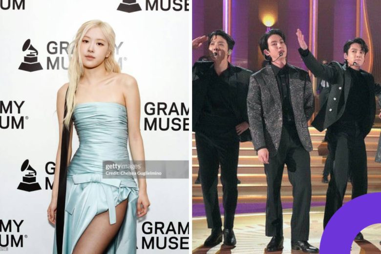 Rosé Grammy backlash BTS