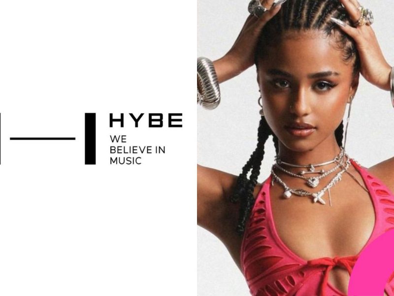 hybe tyla partnership