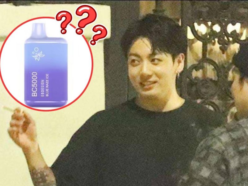 Jungkook vape live