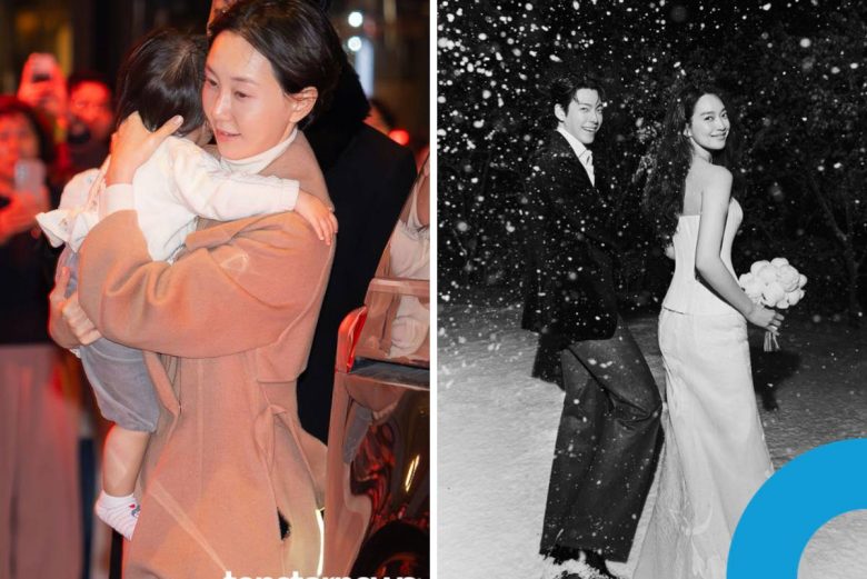Lee Yoo Young baby wedding