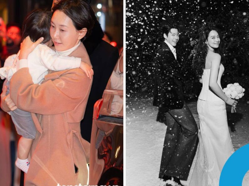 Lee Yoo Young baby wedding