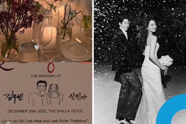Kim Woo‑Bin wedding rare photos