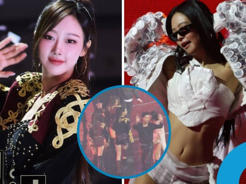 aespa Jennie controversy MMA 2025