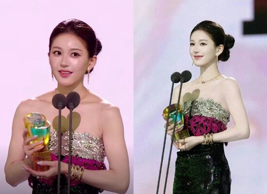 zhao lusi tencent starlight awards dress issue