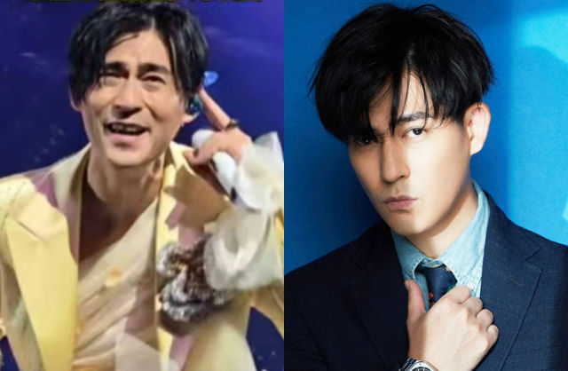people-Asian man (left)-singing on stage-Asian man (right)-studio portrait