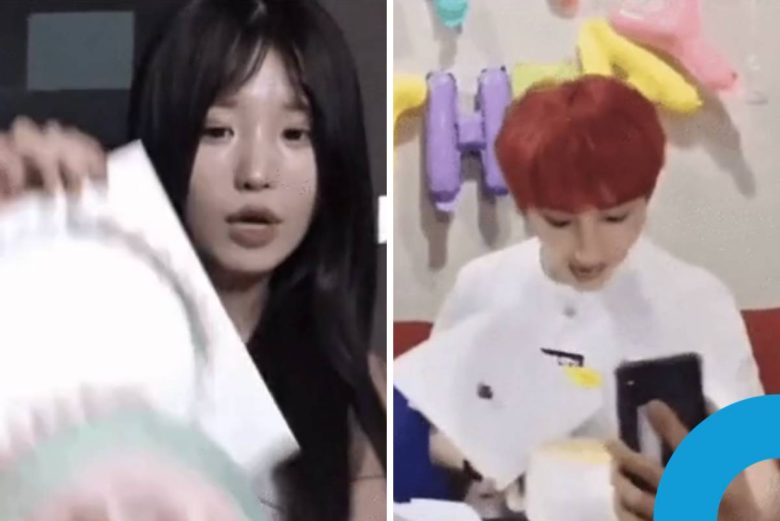 K-pop idols dropping birthday cakes